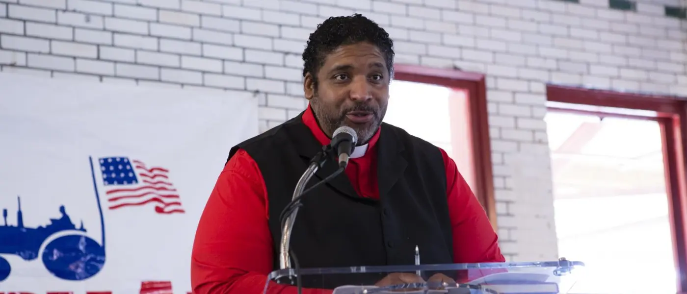 Rev. Barber at Looking Back, Moving Forward, Together