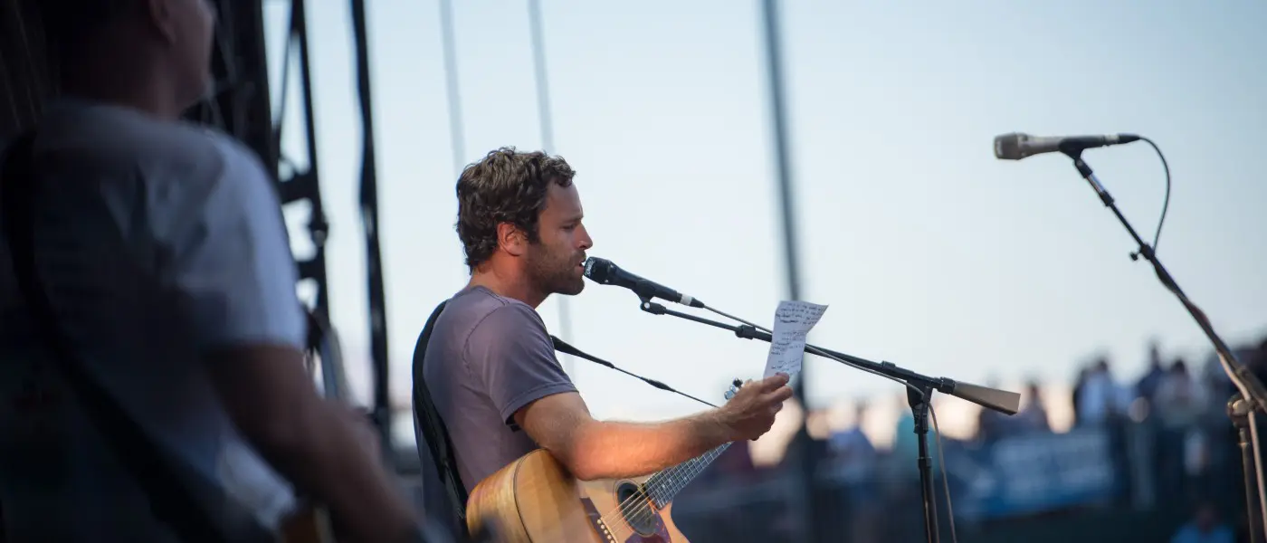 Jack Johnson at Farm Aid 30