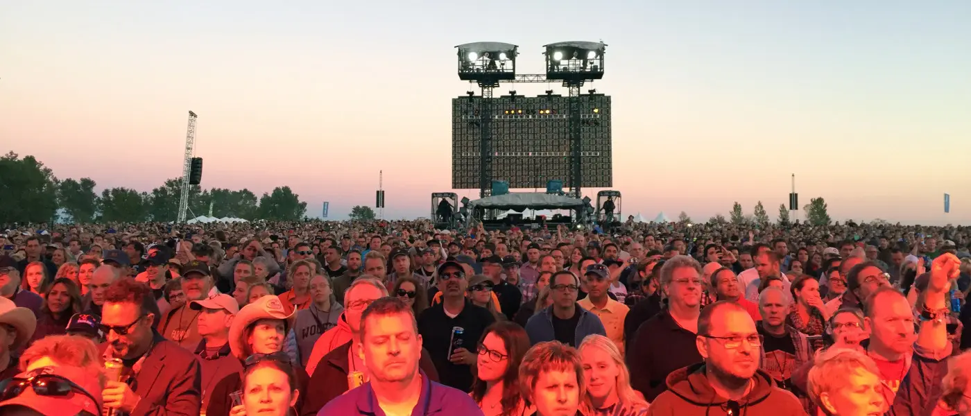 Farm Aid 30 crowd