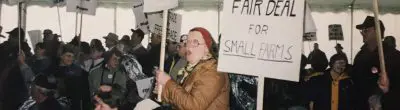 Farmer rally in 2000