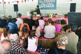 Farm Aid 40 HOMEGROWN Village Skills Tent