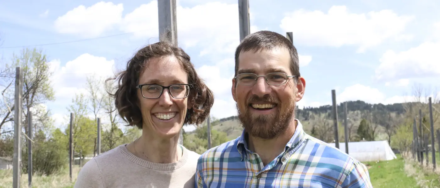 Trish Jenkins and Jeremy Smith at Cycle Farm in Spearfish, South Dakota