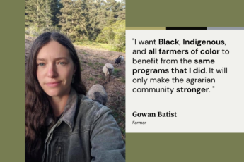 Minority farmers deserve the same opportunities I had