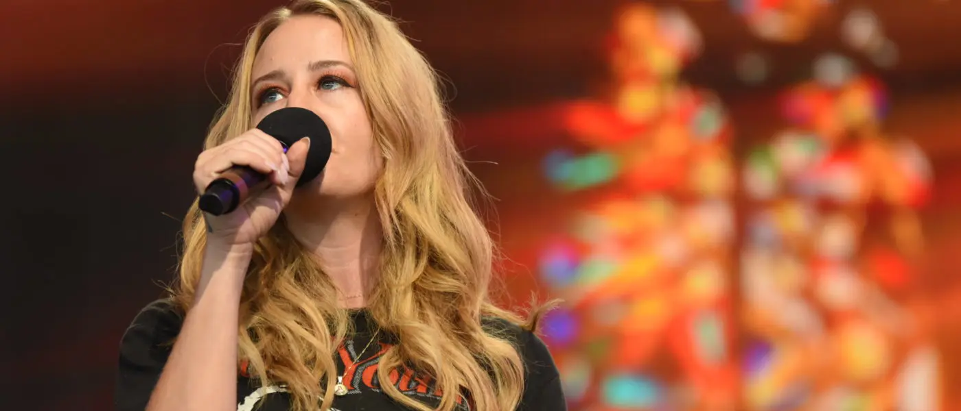 Margo Price performing live at Farm Aid 2021. Photo © Brian Bruner / Bruner Photo