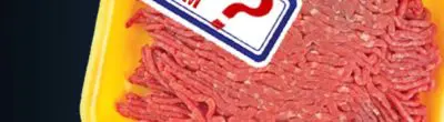 package of beef with label "Fresh From ???"