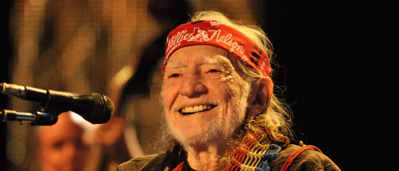 Willie Nelson performs at Farm Aid 2022.