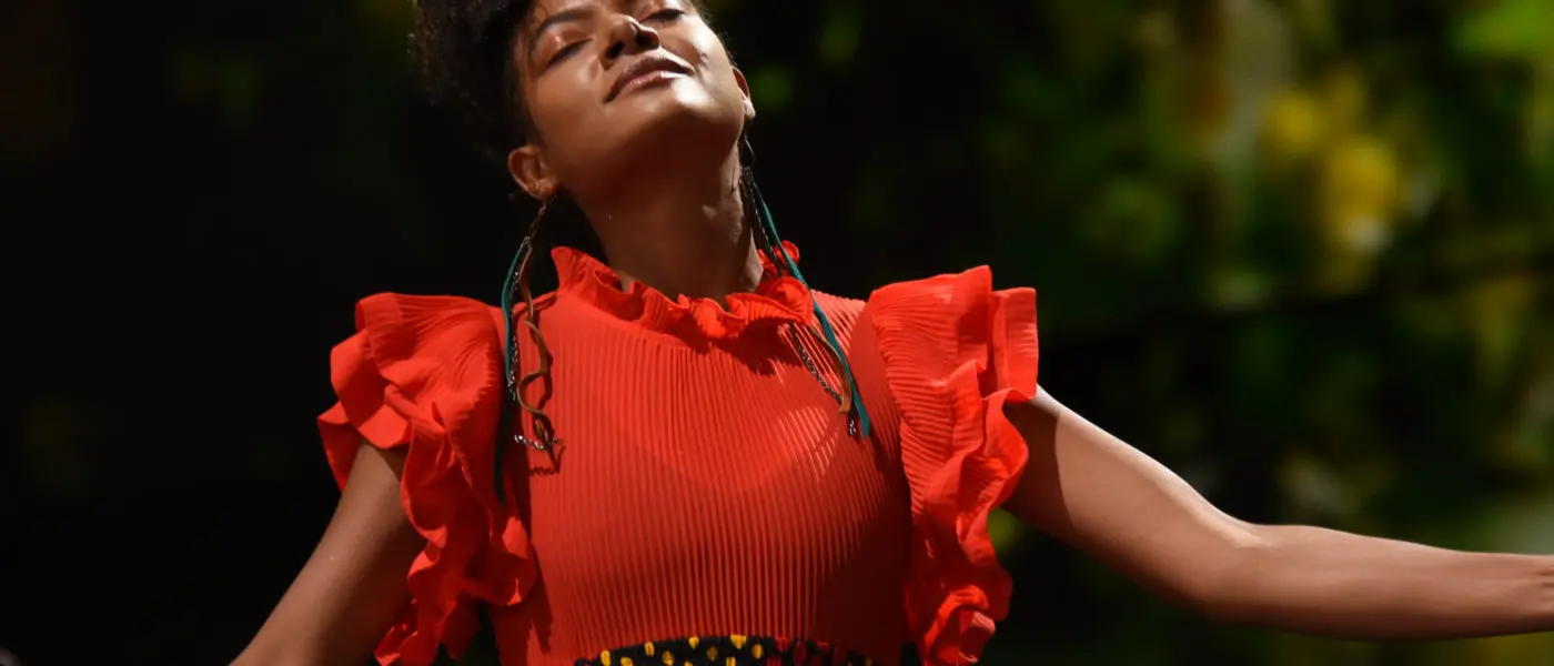 Allison Russell performs at Farm Aid 2022