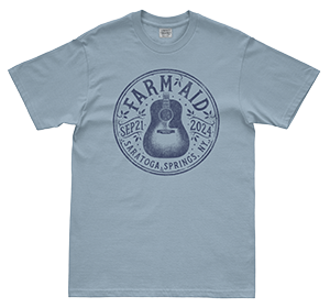 Farm Aid 2024 circle guitar shirt