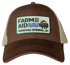 Farm Aid 2024 brown hat