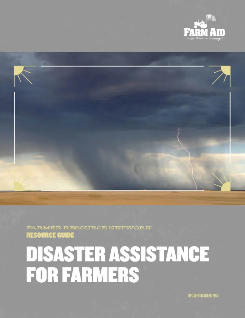 Disaster Assistance Resource Guide cover