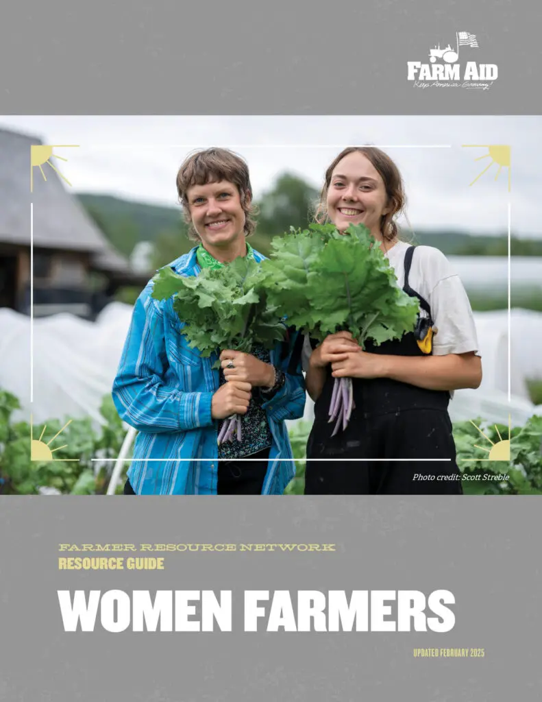 Farmer Resource Network Resource Guide: Women Farmers cover