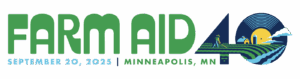 Farm Aid 40 horizontal logo