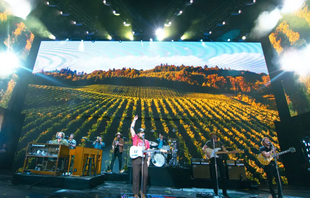 Nathaniel Rateliff & The Night Sweats perform at Farm Aid 2024