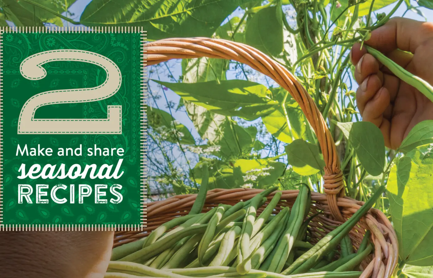 2. Make and share seasonal recipes