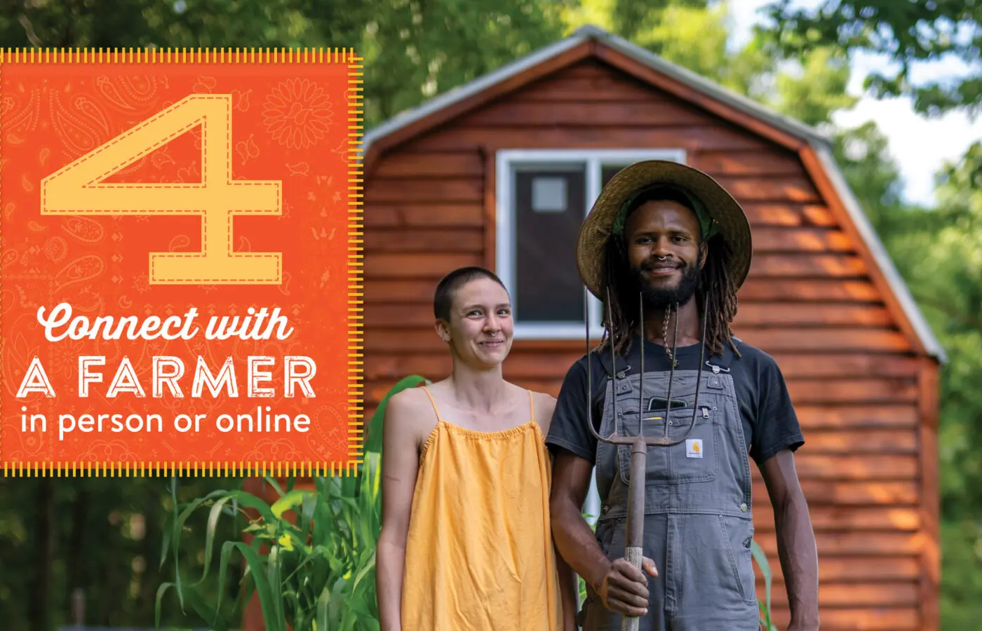 4. Connect with a farmer in person or online