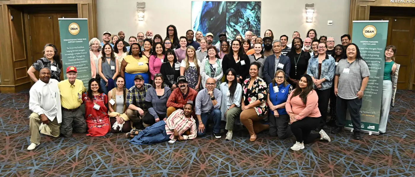 DBAN group photo of people a conference