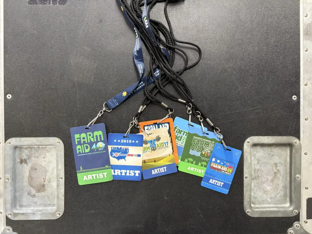 Farm Aid Credentials