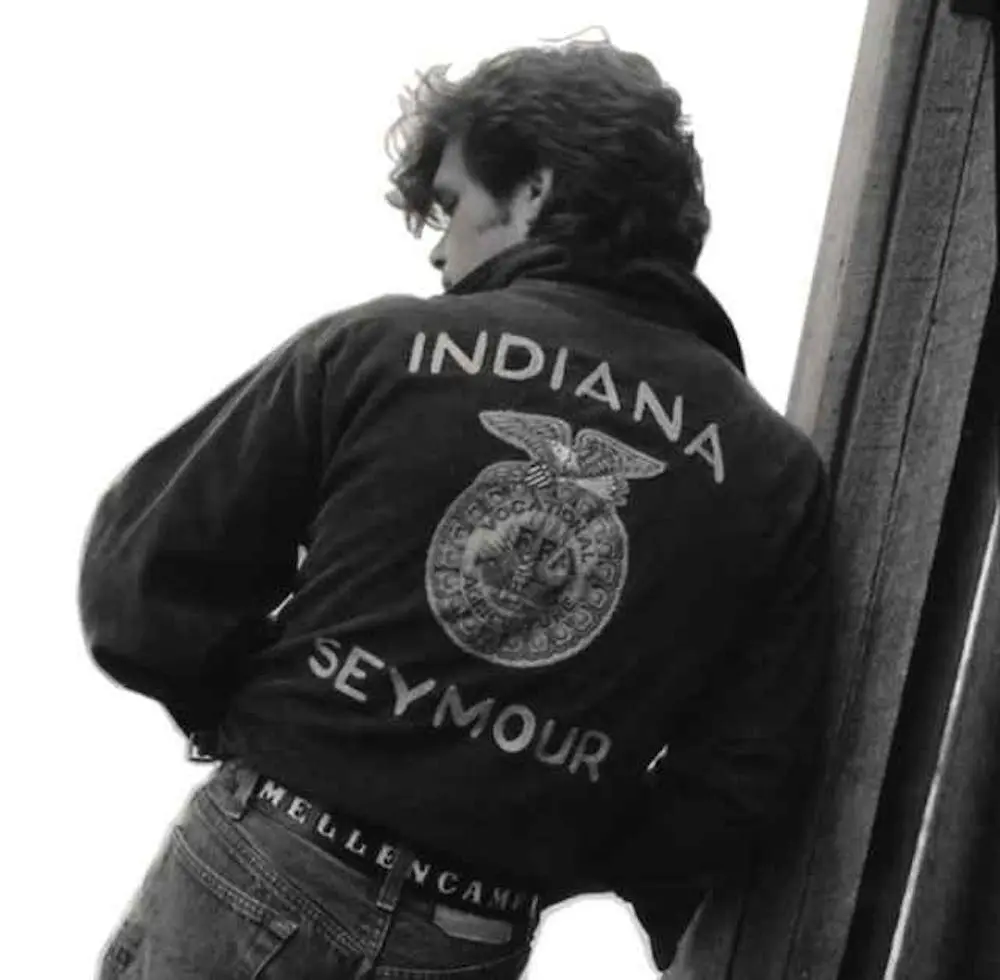 John Mellencamp wearing Indiana Seymour jacket
