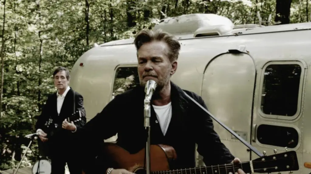 John Mellencamp performing