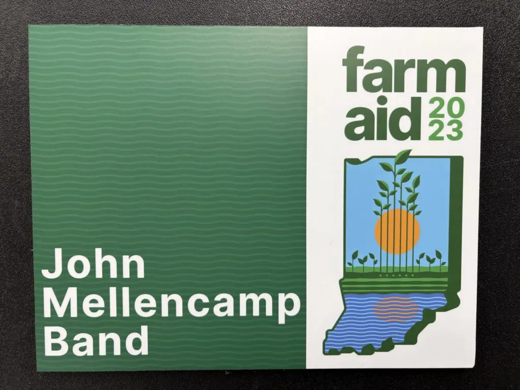 John Mellencamp Band sign