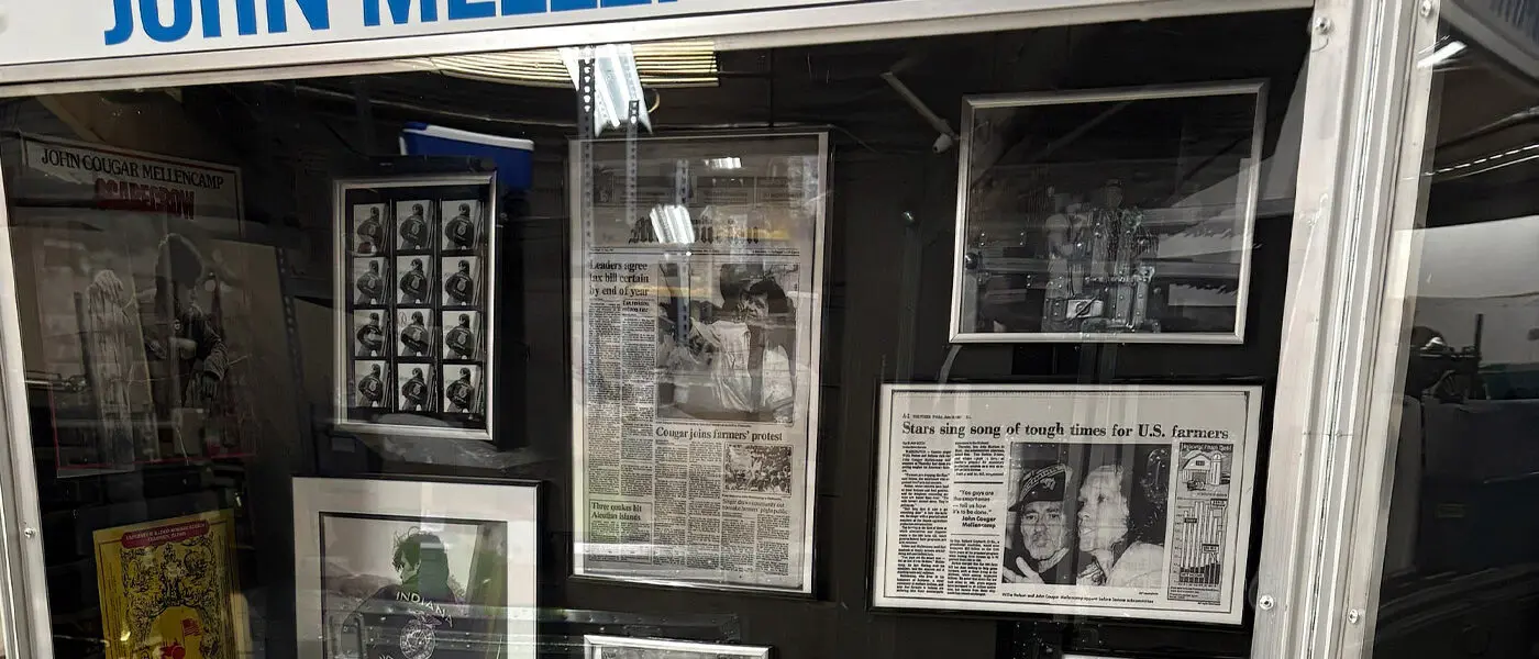 John Mellencamp's Farm Aid Road Case