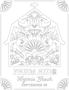 Farm Aid 2026 Watch Party Coloring Book