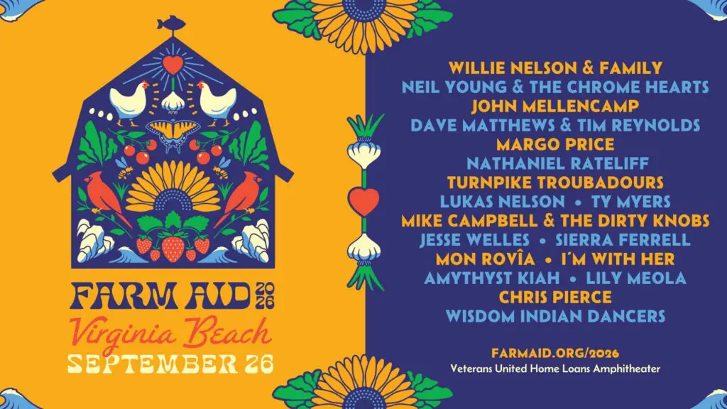 Farm Aid 2026 Lineup