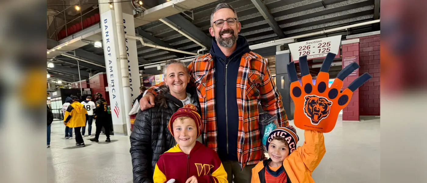 Mike and Molly with their two kids