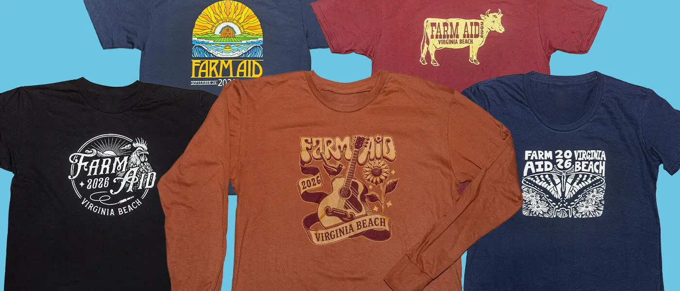 Farm Aid 2026 Shirts