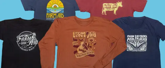 Farm Aid 2026 Merch Now Available