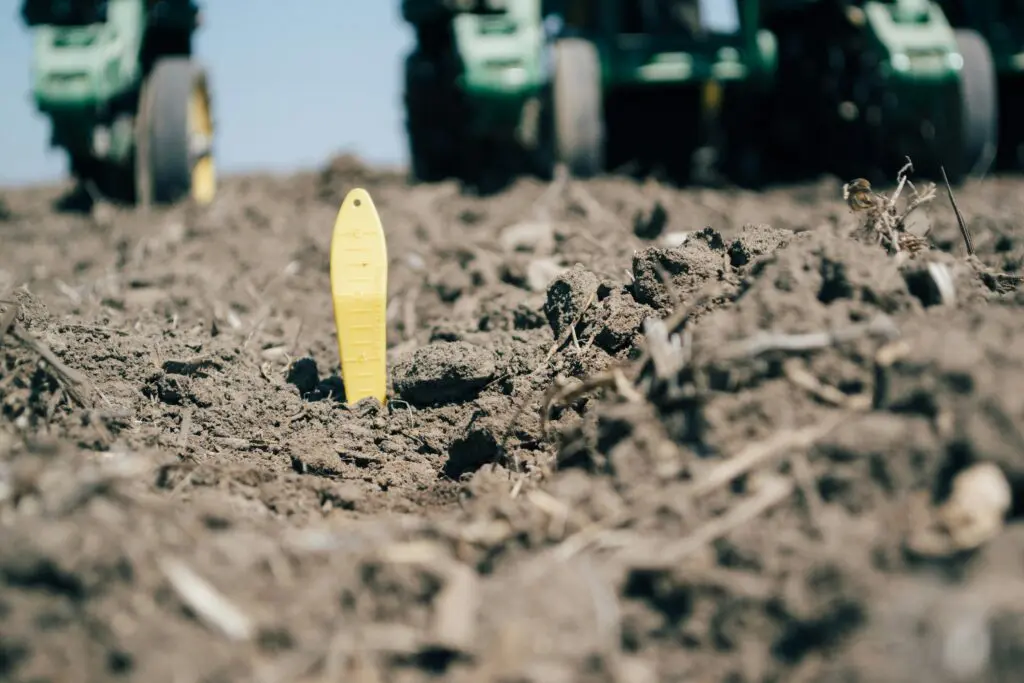 soil with equipment
