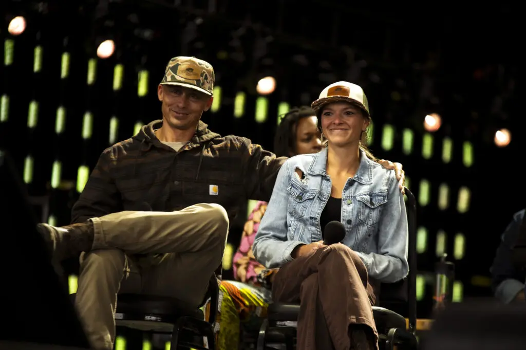 Two farmers on the Farm Aid 2026
