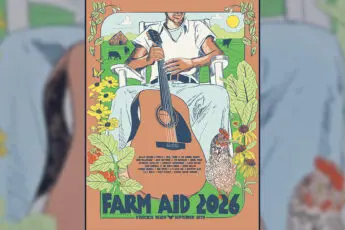 Get Your Limited Edition Farm Aid 2026 Screen Printed Poster!