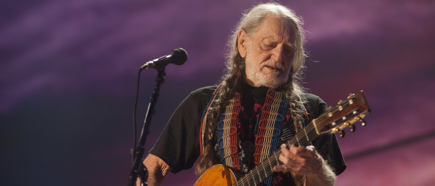 Willie Nelson at Farm Aid 2014