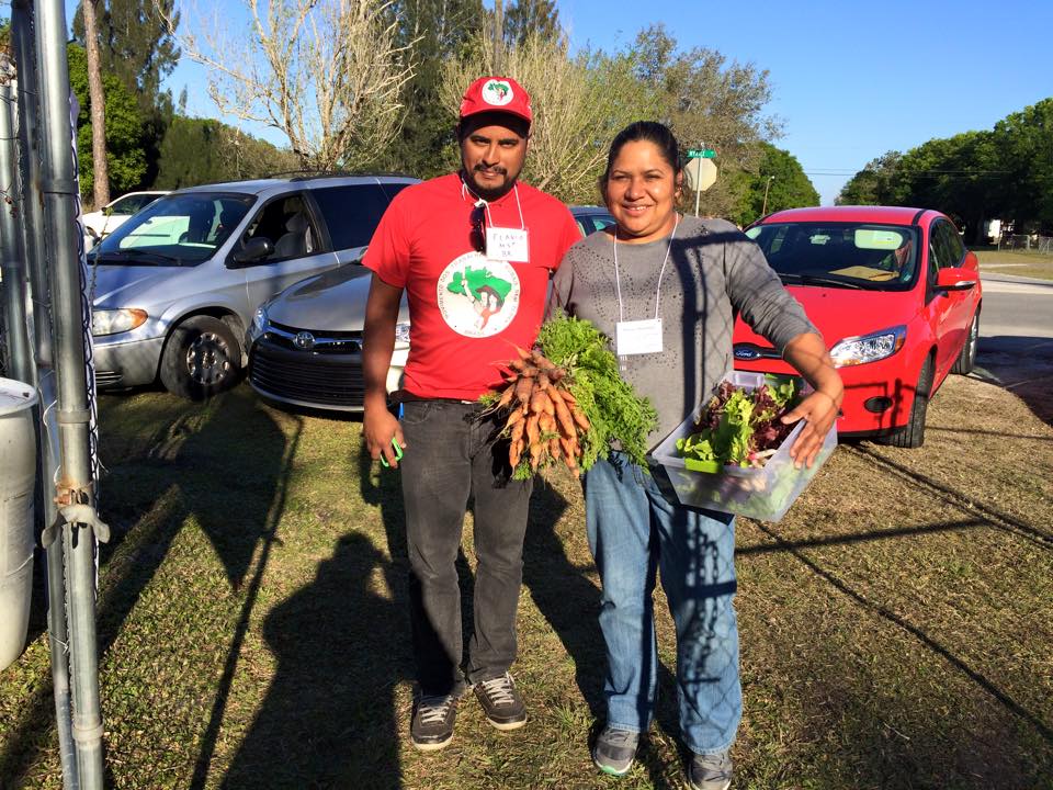 Farmworkers attending the Encuentro.