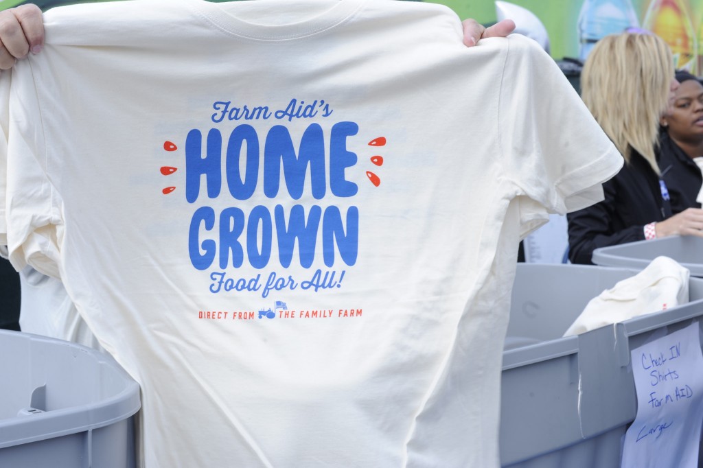 Farm Aid HOMEGROWN t-shirt