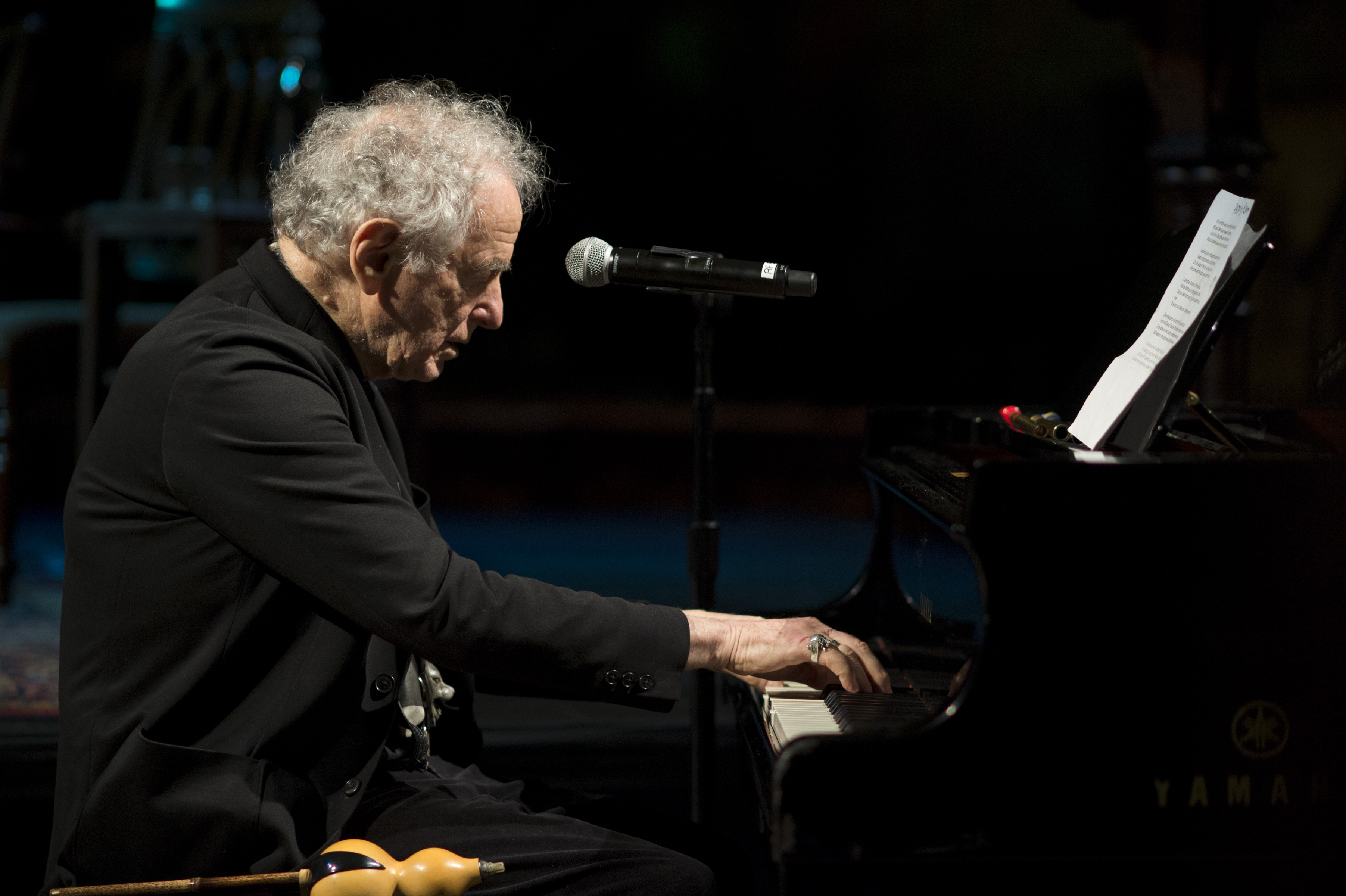 David Amram performs at David Amram performs at The Value of Food conference. Photo: Ebet Roberts