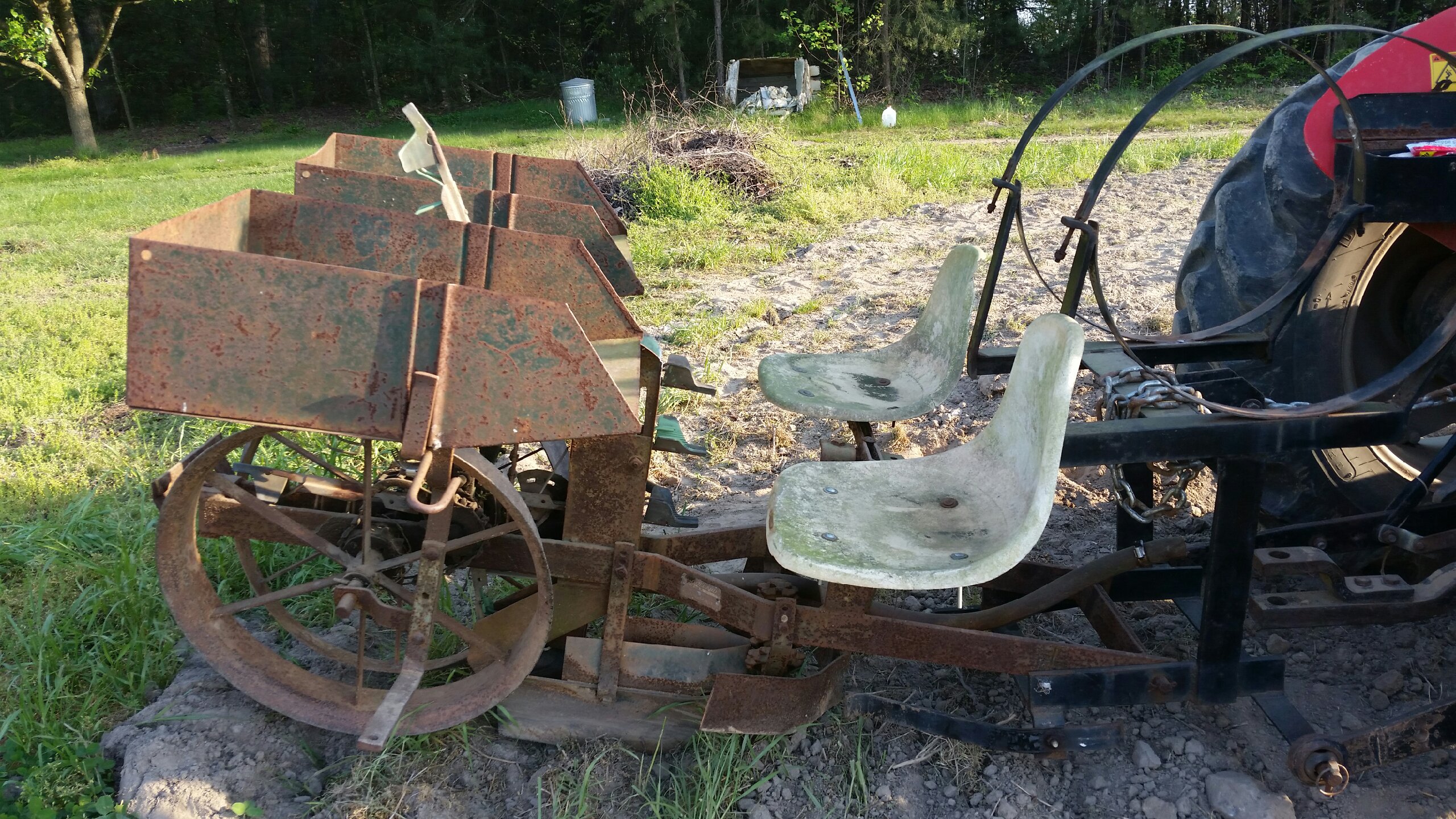 Old fashioned tobacco setter