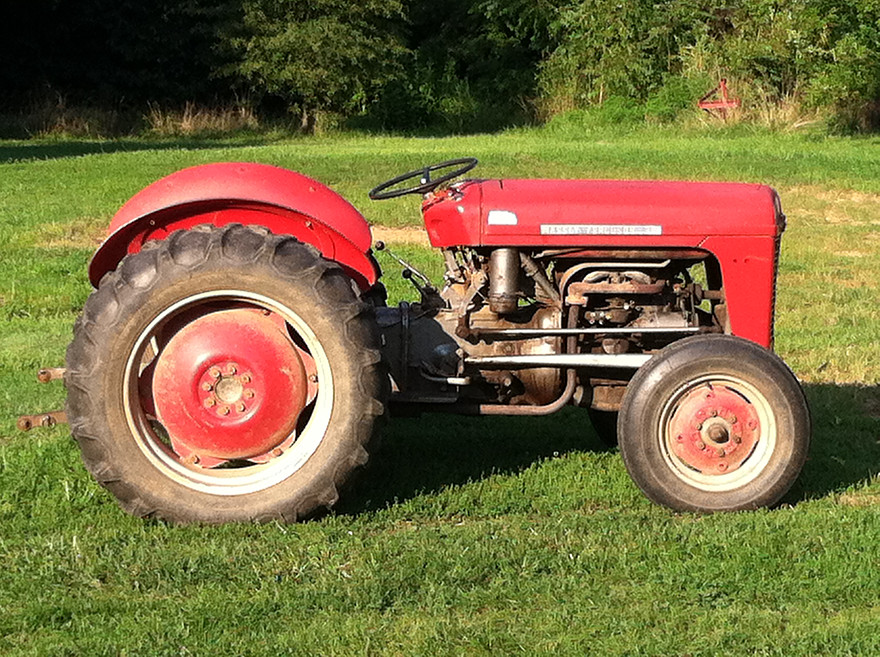 Tractor at Manakintowne Farm