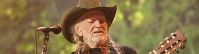 Willie Nelson at Farm Aid in 2013