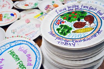 This Farm to School Month, it’s raining plates!