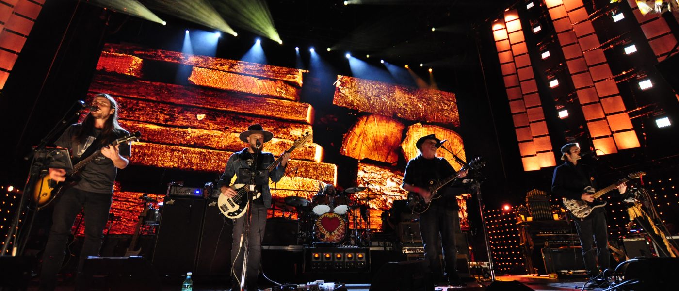 Neil Young & Promise of the Real performing at Farm Aid 2018