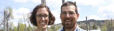 Trish Jenkins and Jeremy Smith at Cycle Farm in Spearfish, South Dakota