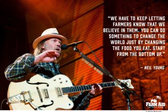 Inspiring quotes from Farm Aid artists