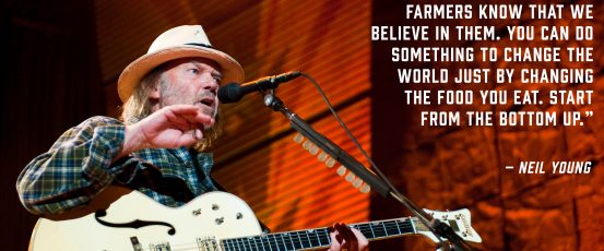 Inspiring quotes from Farm Aid artists
