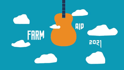 Farm Aid 2021 animated logo