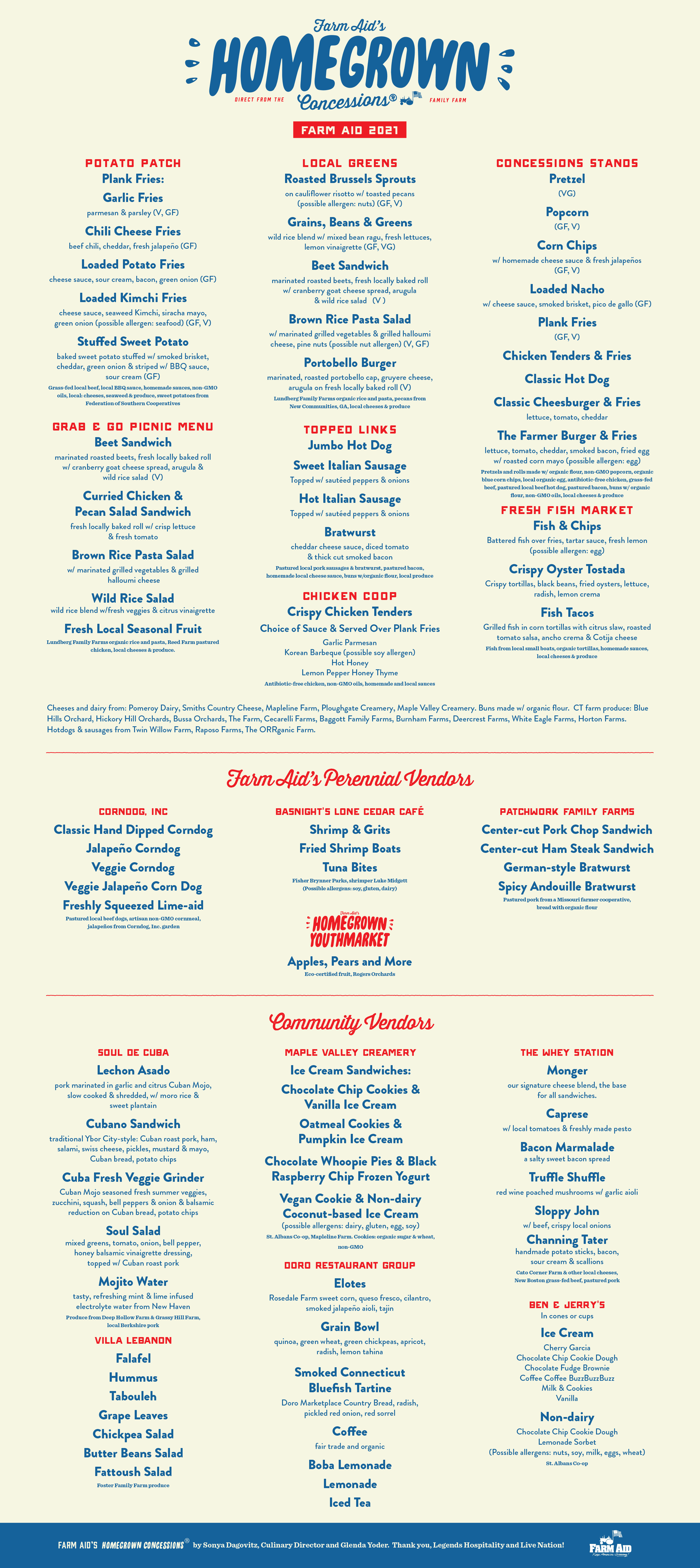 About the Farm Aid Festival