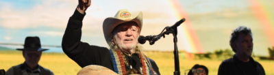 Willie Nelson performing at Farm Aid 2021. Photo © Brian Bruner / Bruner Photo