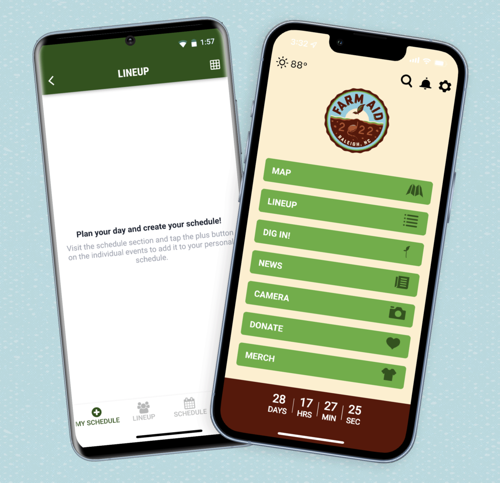 Farm Aid 2022 App