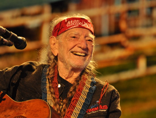 Willie Nelson performs at Farm Aid 2022.